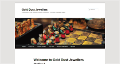 Desktop Screenshot of golddustjewellers.com